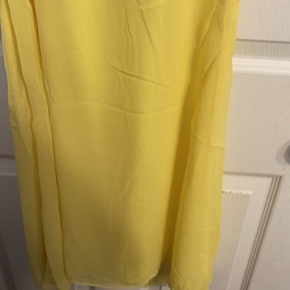 Lucy Paris Beaded Yellow Cut-Out Mini Dress NWT - Picture 8 of 9
